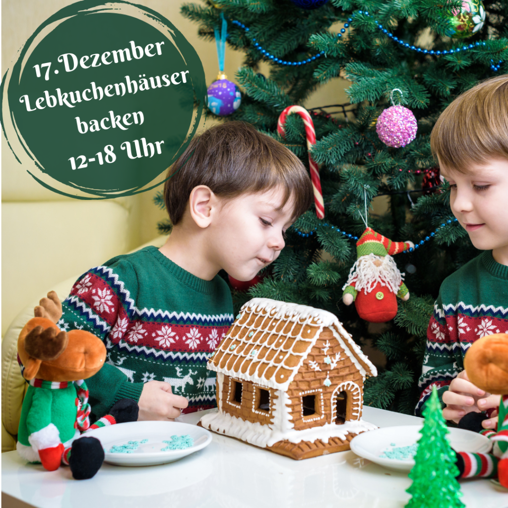 Lebkuchenhäuser backen